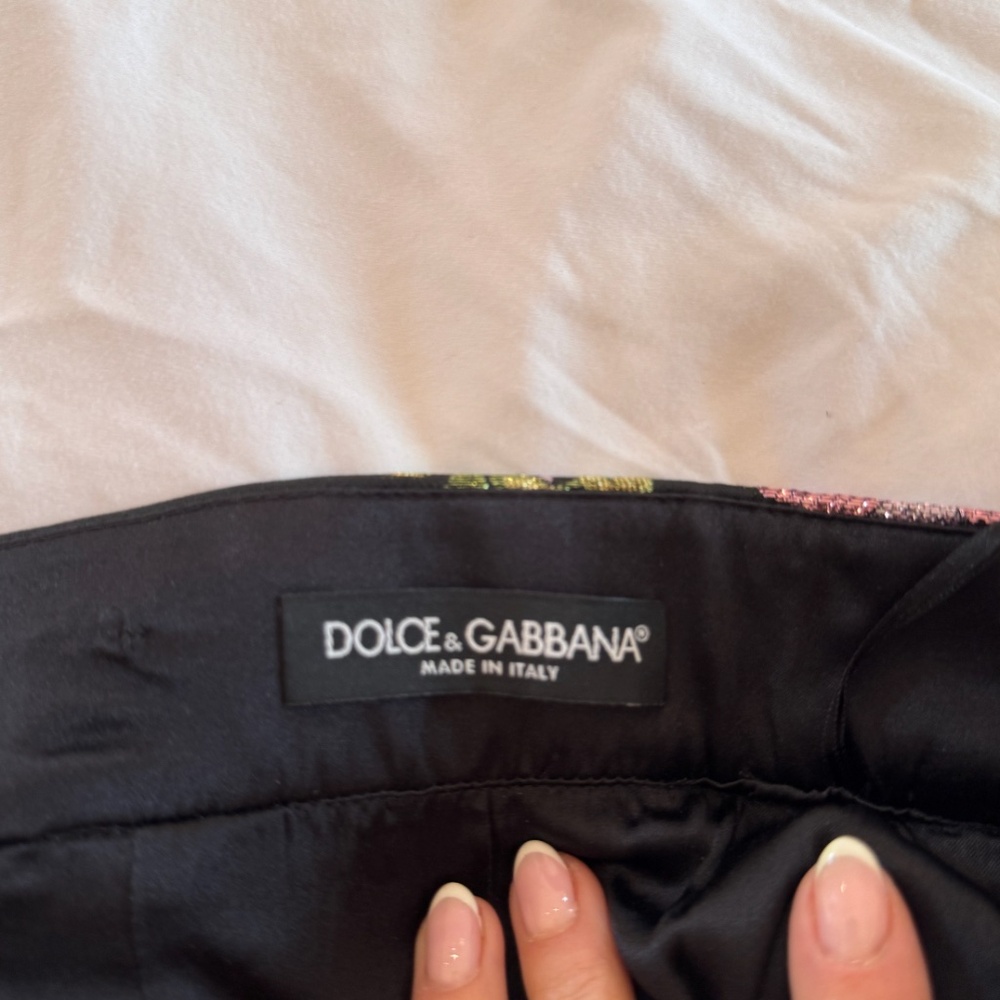 Dolce & Gabbana floral print mini skirt - Picture 4 of 4